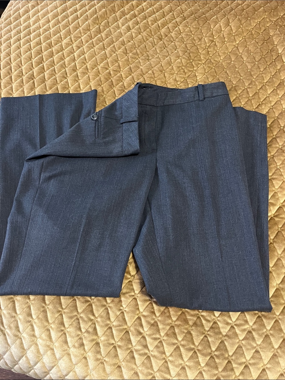 Jones New York Charcoal Stretch Dress Pants